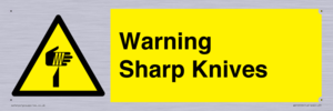 Warning Sharp Knives